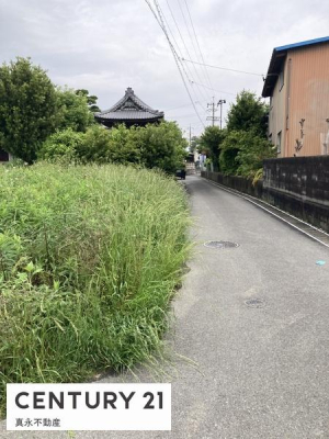 �O�ʓ��H�܂ތ��n�ʐ^ -