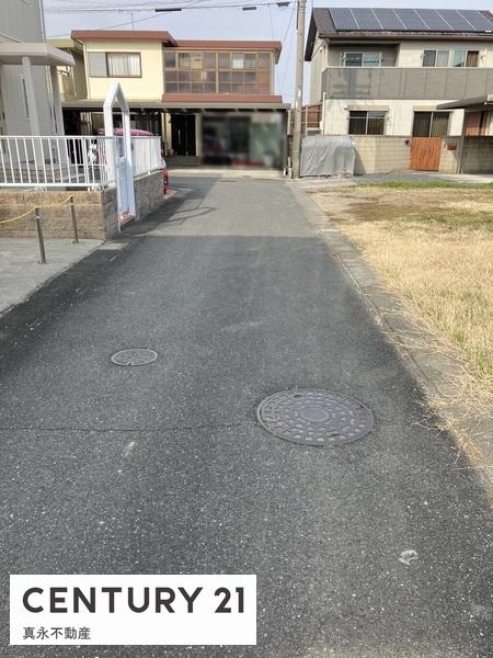 �O�ʓ��H�܂ތ��n�ʐ^ �ڂ�������������]�̕��͂��ГX���ւ��z�����������I